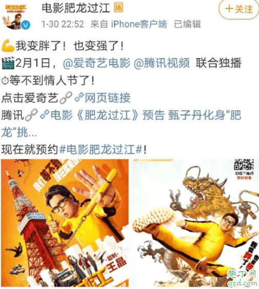 甄子丹肥龍過江提檔到什么時候上映 肥龍過江愛奇藝網(wǎng)播免費(fèi)嗎5