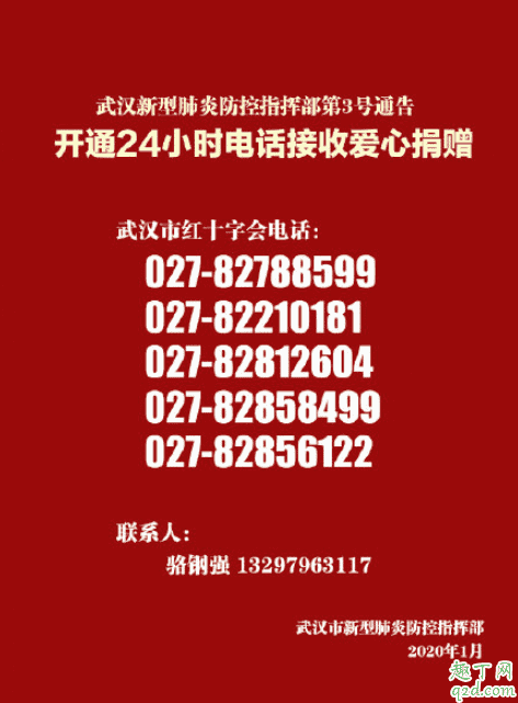 武漢24小時捐贈電話號碼多少 武漢封城買不到菜怎么辦2