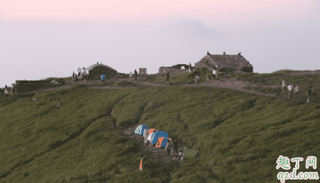 武功山自己搭帳篷需要場地費嗎 武功山露營洗漱方便嗎2