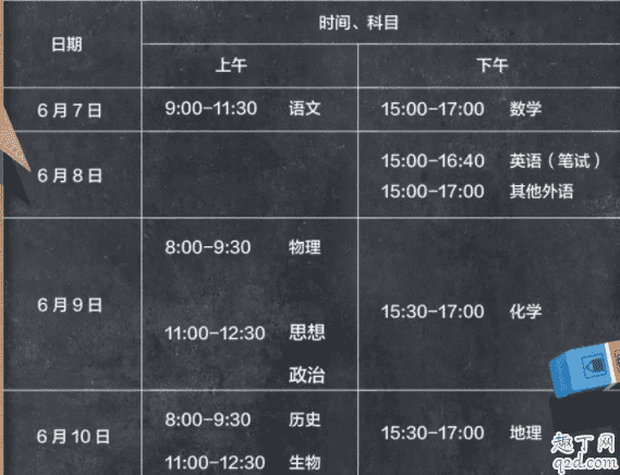2020北京高考考4天是真的嗎 北京2020年高考時間及科目安排4