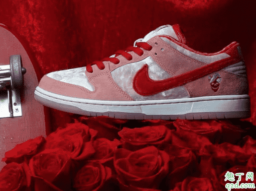 Nike情人節限定SB DUNK粉色多少錢 Nike SB聯名StrangeLove情人節限定在哪買1