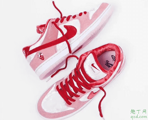 Nike情人節限定SB DUNK粉色多少錢 Nike SB聯名StrangeLove情人節限定在哪買3