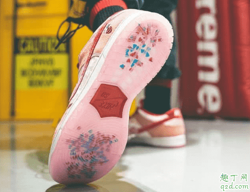 Nike情人節限定SB DUNK粉色多少錢 Nike SB聯名StrangeLove情人節限定在哪買4