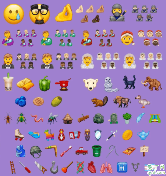 ios14新增了哪些emoji表情 ios14新增emoji表情含義圖解3